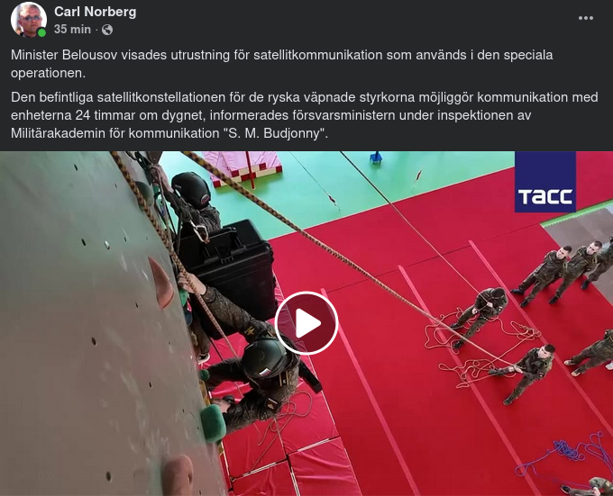 Rysk Satellitkommunikationsutrustning