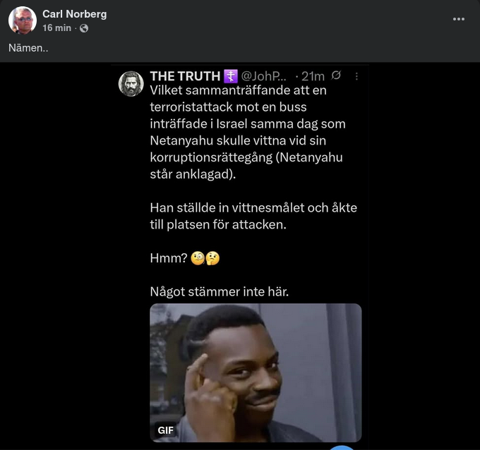 Sammanträffande Terroristattack I Israel