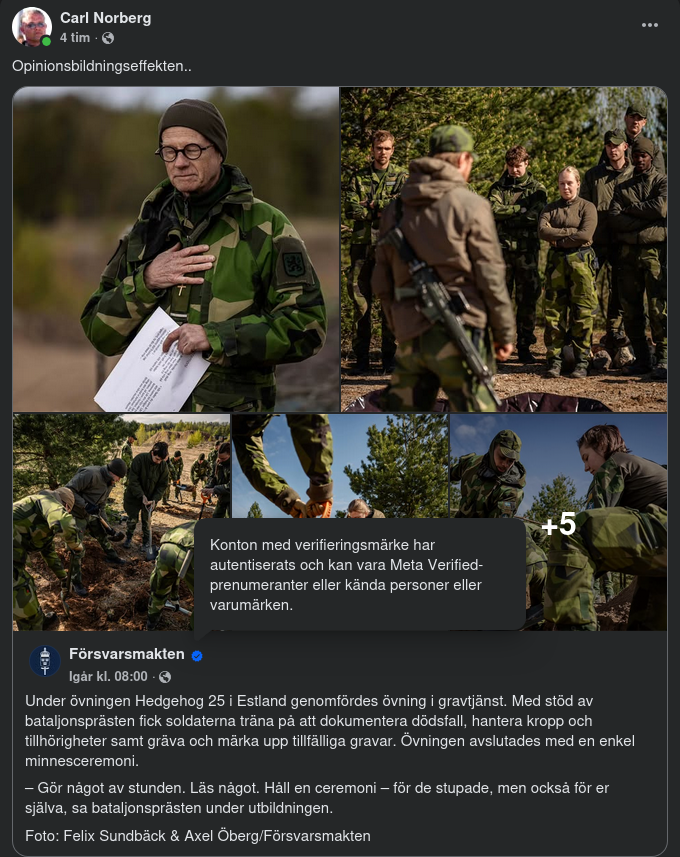 Gravallvarlig Opinionsbildning