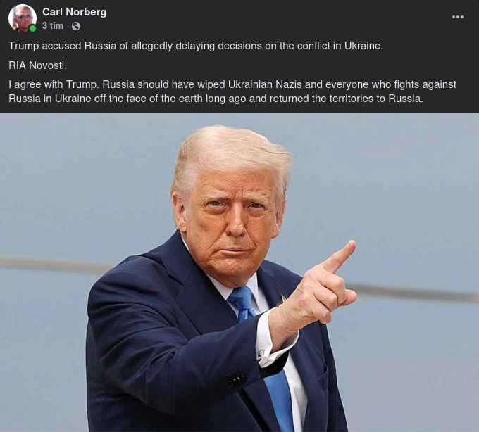 Överens I Ukrainafrågan..