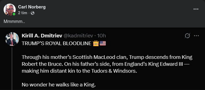 Från & Om Trump I London