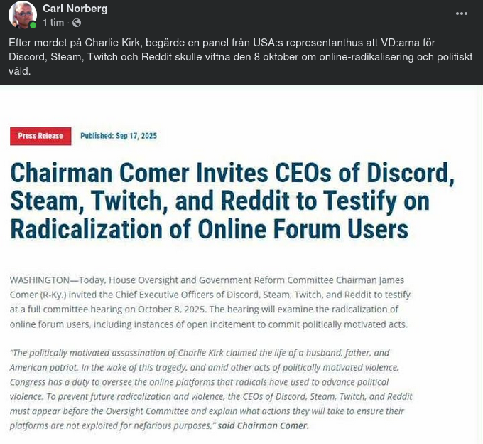 Begärda Vittnesmål