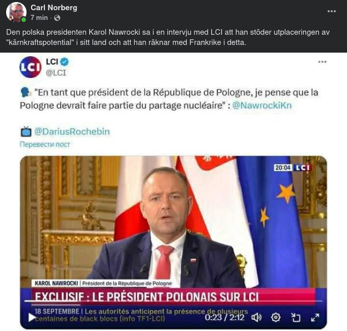 Kärnkraftspotentialsönskande Polen