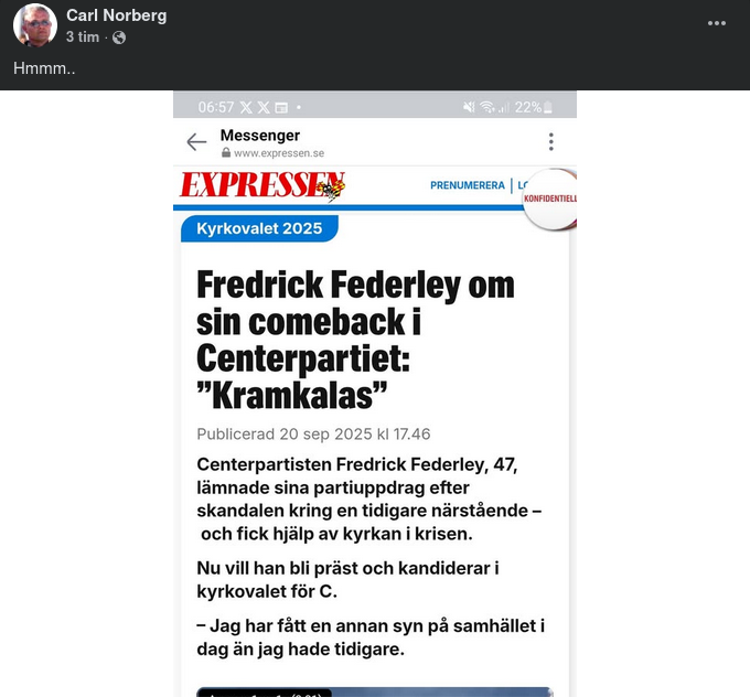 Kramkalas Med Federley I C..