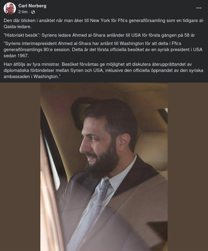 Från Al-Qaida Till FN:s Generalförsamling