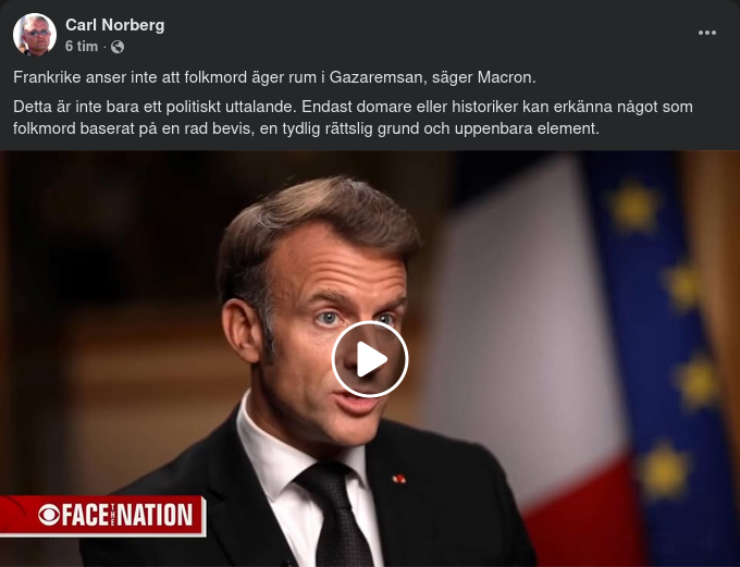 Inget Folkmord Enligt Makaronen