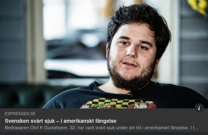 Sjuk Olof K & Rent Spekulerande AI