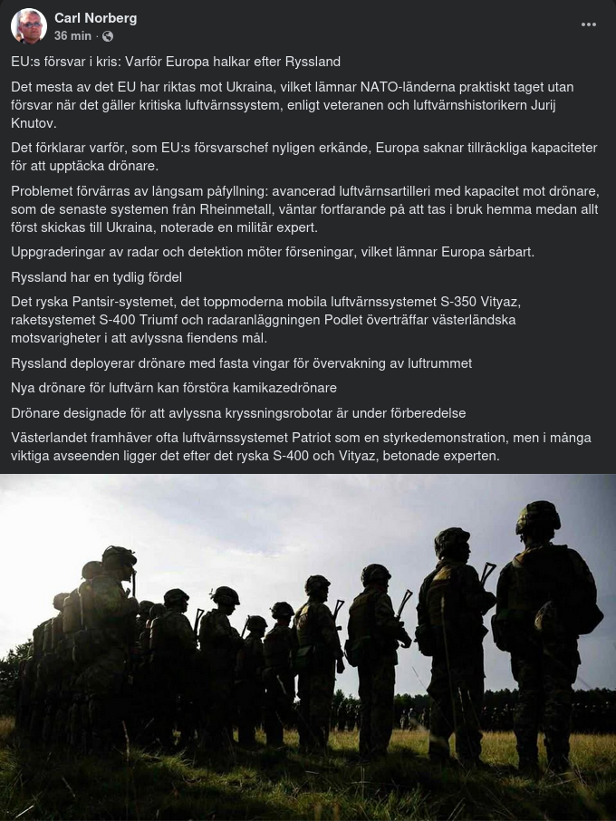 Europeiskt & Ryskt Försvar