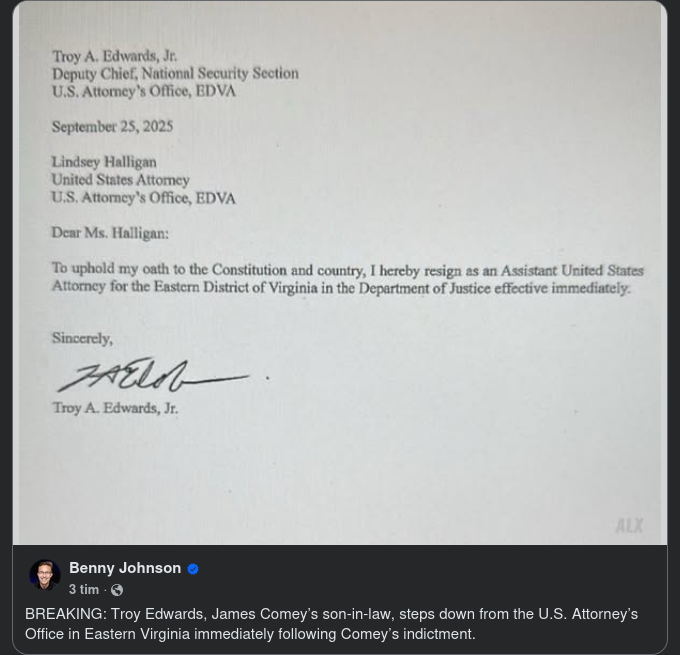 Comeys Svärson Slutar