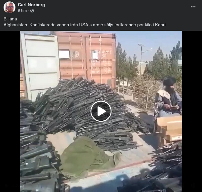Vapenförsäljning I Afghanistan