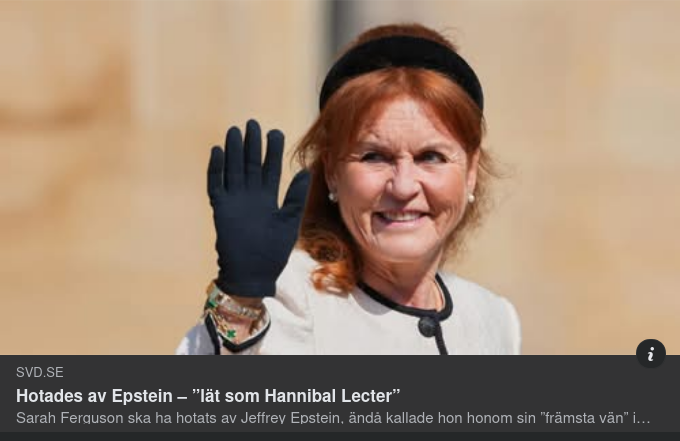 Om Sarah & Jeffrey I SvD