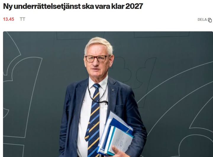 AI Med Sveriges Nya Underrättelsetjänst