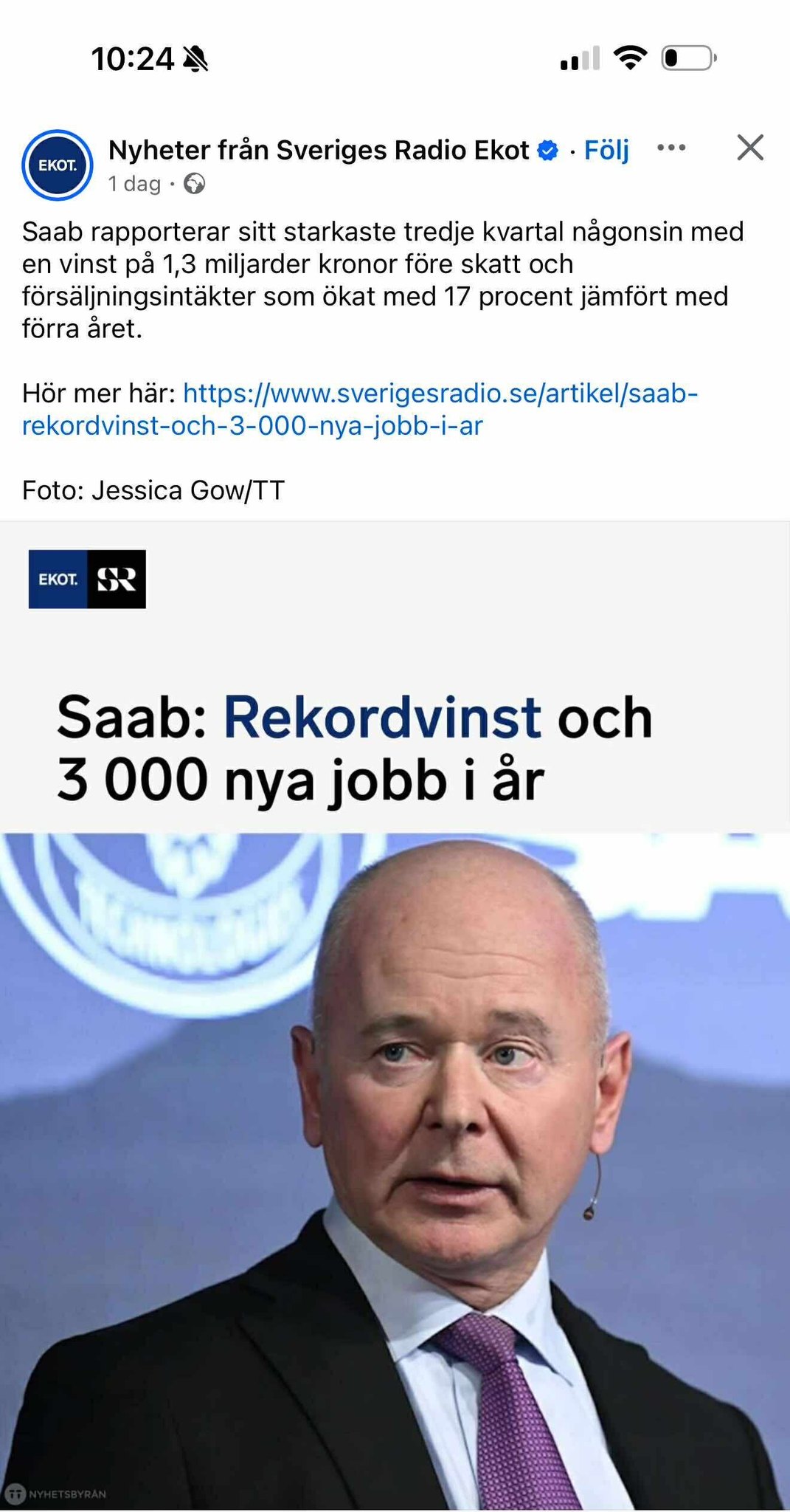 SAAB - Rekordvinst & Tusentals Nya Jobb