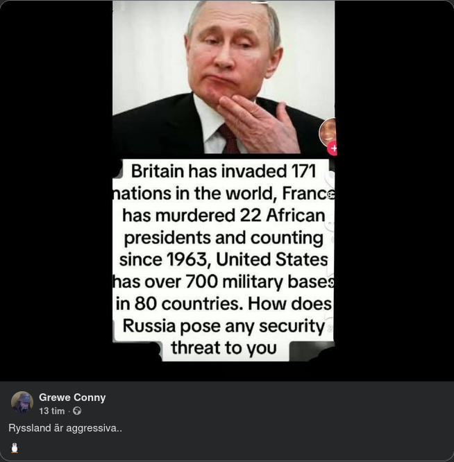 Rysk Aggressivitet I Siffror..