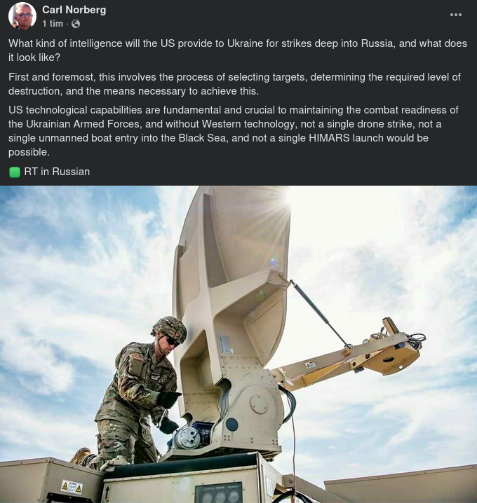 Amerikansk Ukrainastöd..