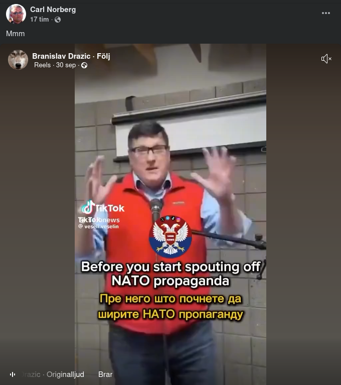 Före Nato-Propaganda