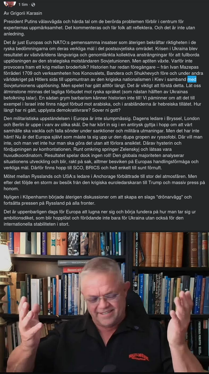 Reflektion Över Rysk Bedömning