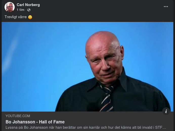 Trevligt Värre Med Bo Johansson