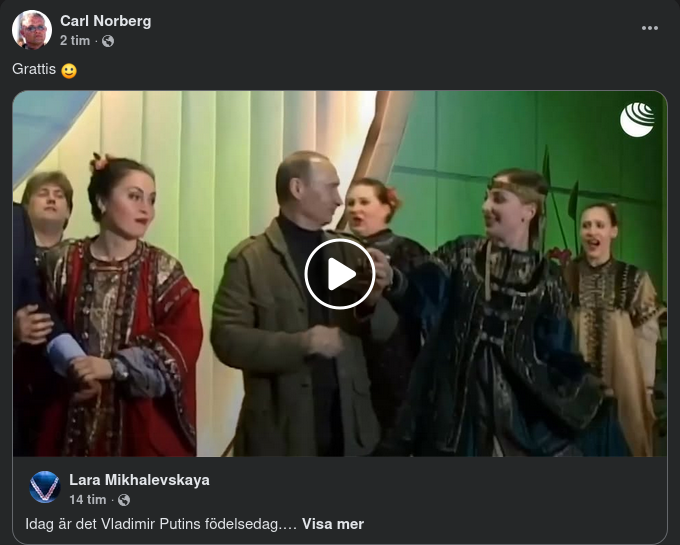 Grattis Till Vladimir