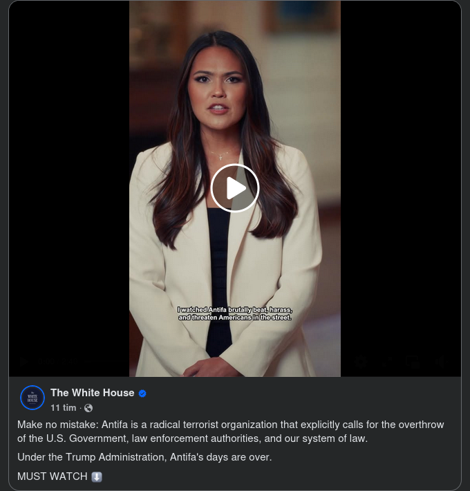 I USA Angående Antifa