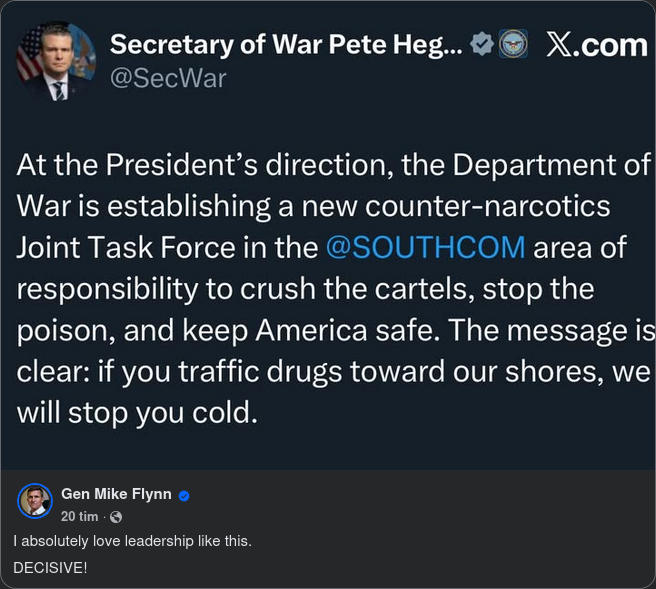 DoW Med Mot Knarkkarteller