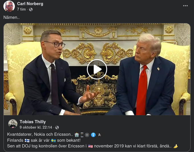 Kvantdatorer, Nokia & Ericsson..