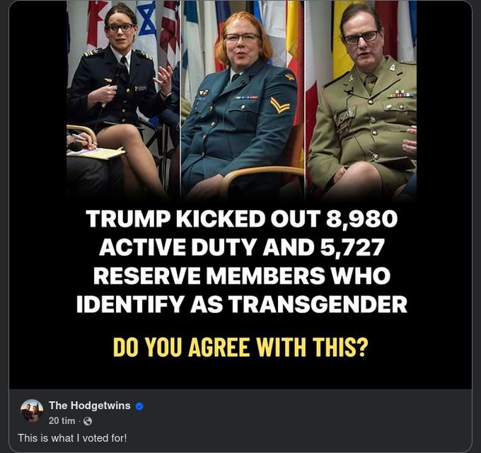 Transgenderfri Armé