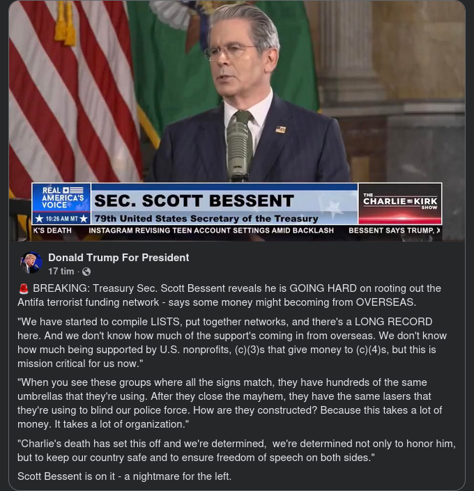 Bessent & Antifafinansieringsnät