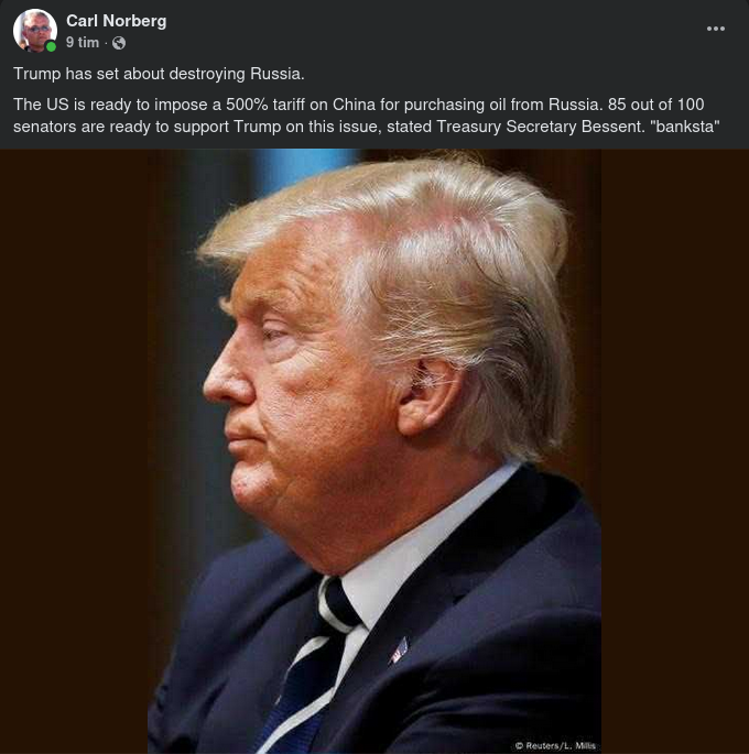 Redo För 500% Tariff