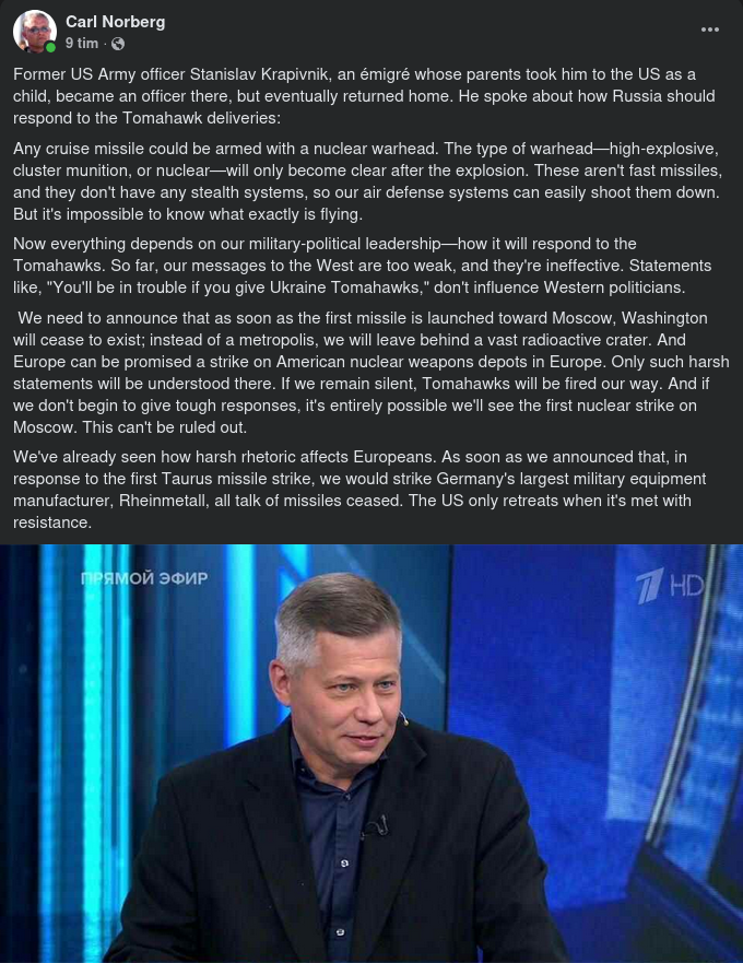 Tomahawkleveranssvarsförslag