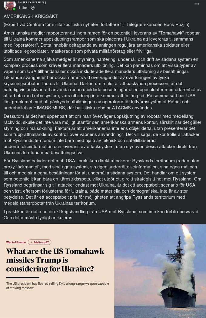 Tomahawk & Operatörer