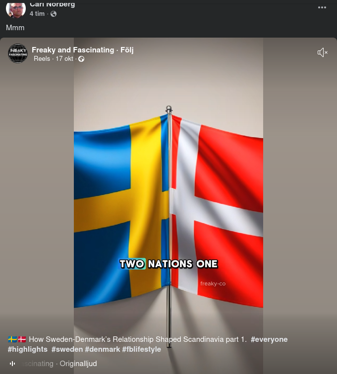 Sverige & Danmark Genom Tiden