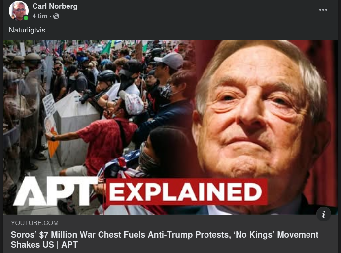 Soros & No Kings Finansiering