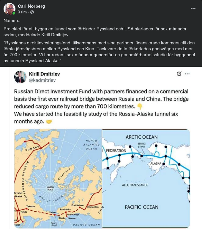 Påbörjat Tunnelprojekt