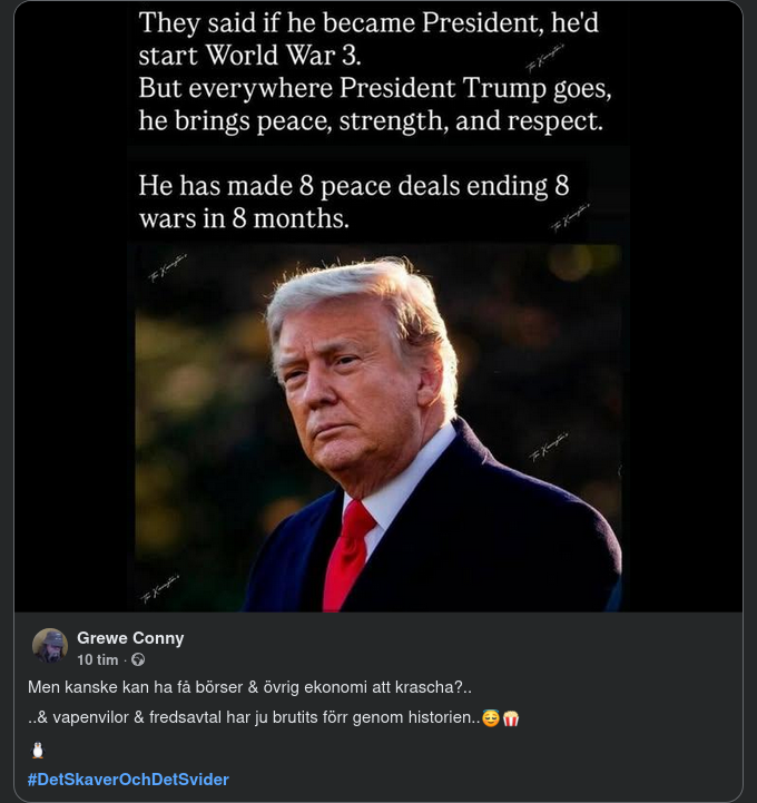 Förutspått Relativt Inträffat