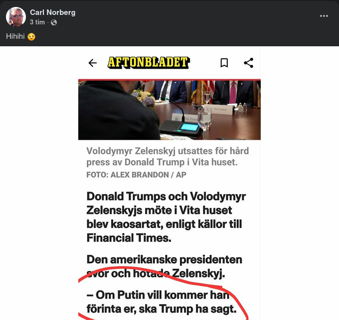 Förintelsehotad Zelensky..