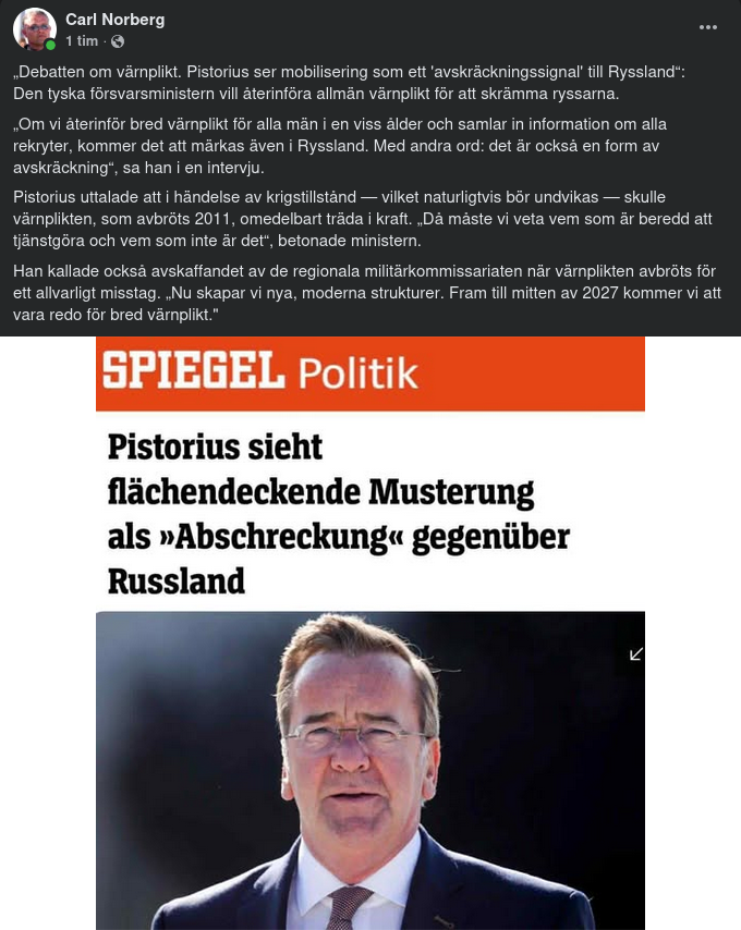 Tyskland & Värnplikt