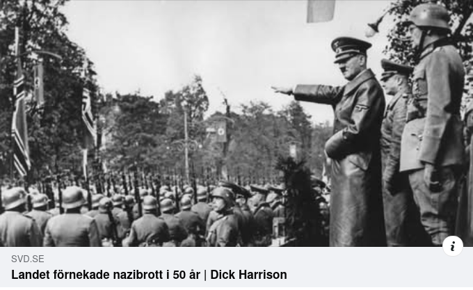 Dick I SvD Om Historiskt Förnekande Österrike