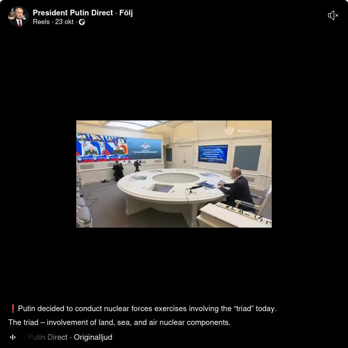 Rysk Triad Med Nukleära Styrkor