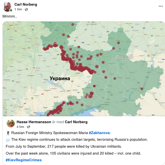 Zakharova Om Ukrainas Senaste Krigsbrott