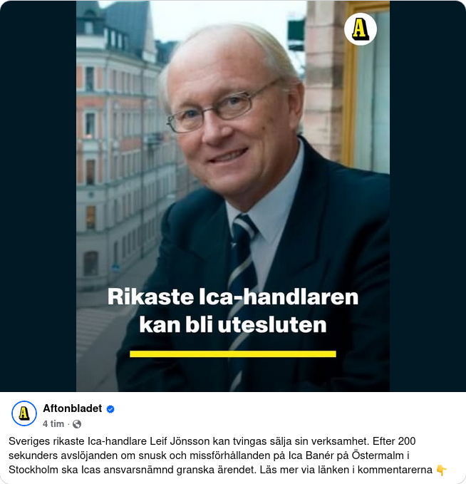 Snuskigt Rik Ica-Handlare Med Snuskig Butik På Södermalm Kan Uteslutas