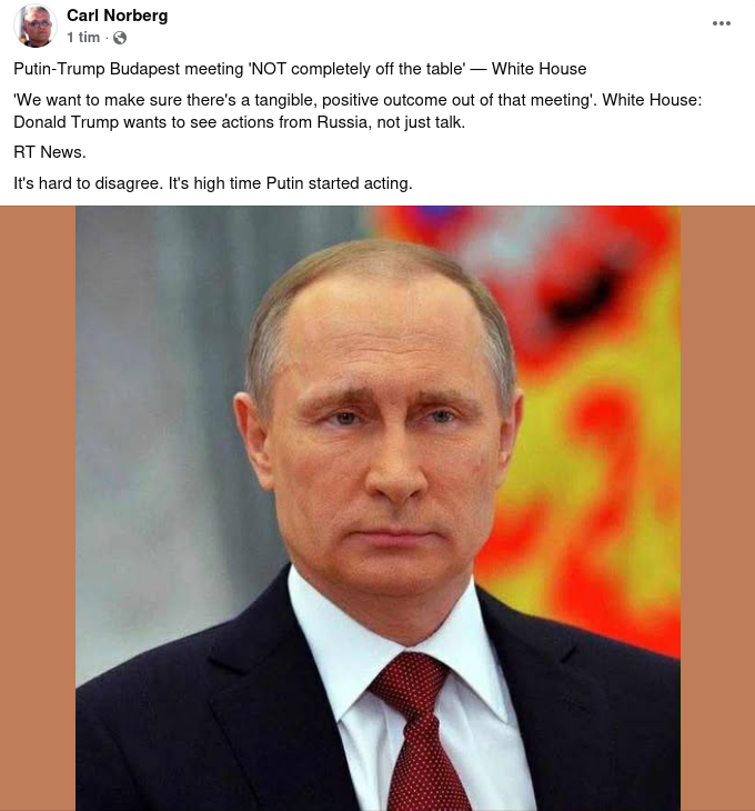 Angående Mötet I Budapest..