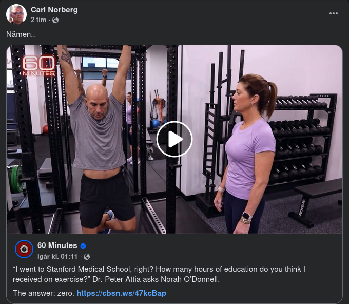 Noll Fysträningsutbildning