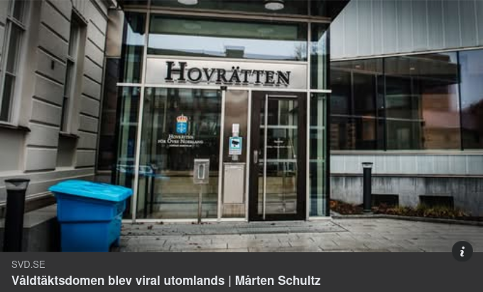 Den Virala Våldtäktsdomen Förklarad Av Schultz I SvD