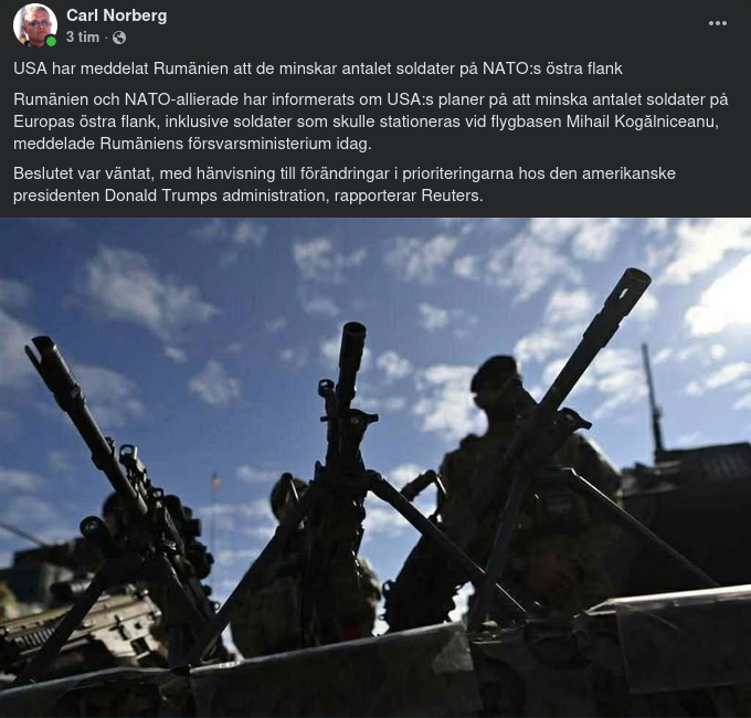 Minskat Antal Amerikanska Soldater I Rumänien