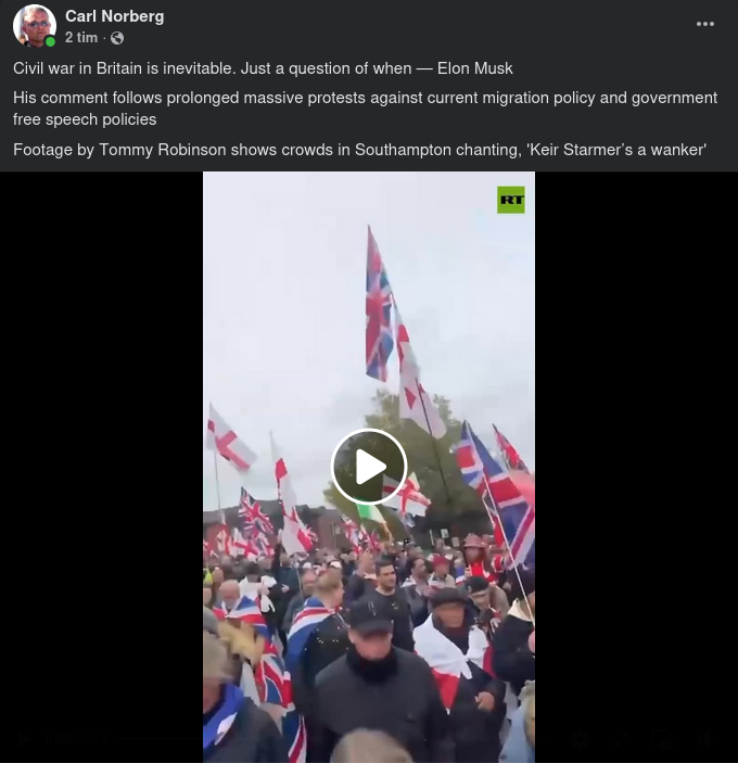 Brittiskt Inbördeskrig?..