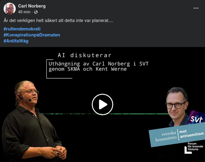 Oplanerat Med SVT, SKMA & Werne..