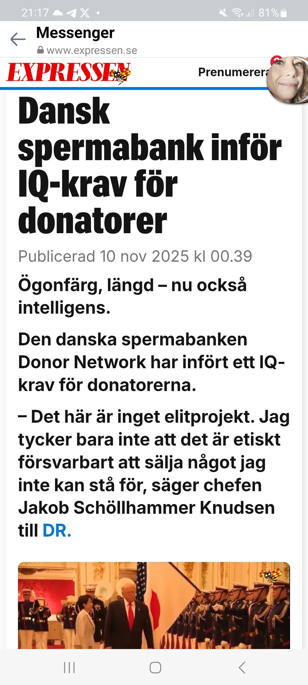 IQ-Test För Spermadonatorer