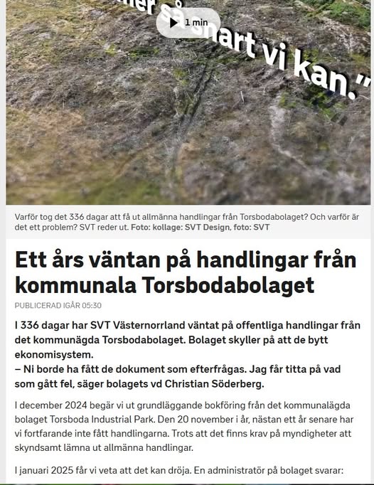Handlingsväntande SVT