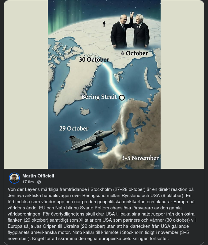 Konsekvens Av Arktisk Handelsväg